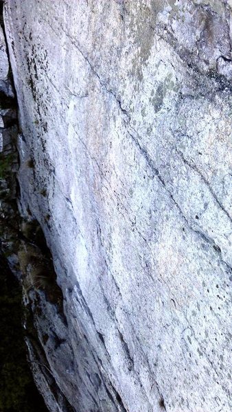 The beautiful and blank second pitch of 3 doves. Climb it.