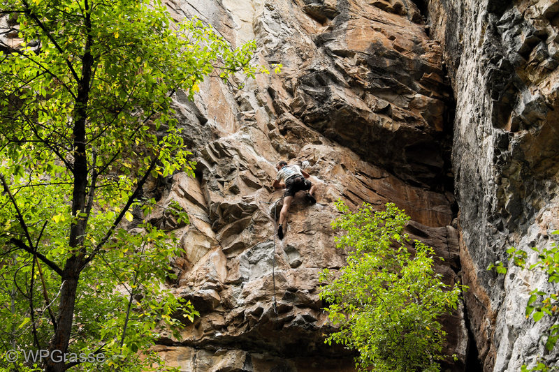 Climbing in Rifle, Rifle