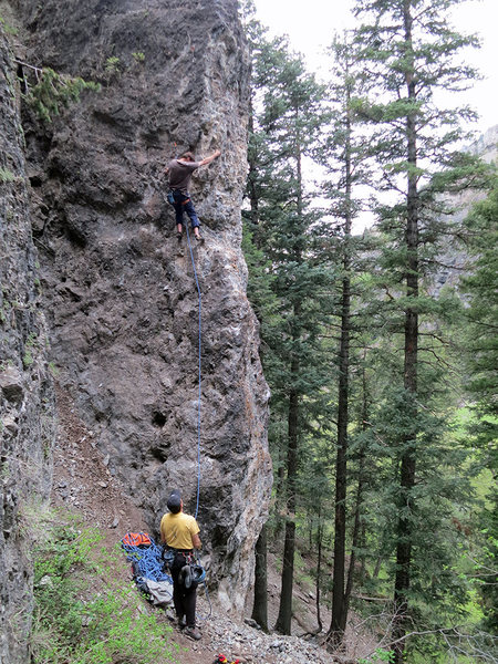 Darrell Hodges on <em>Jubal</em>.