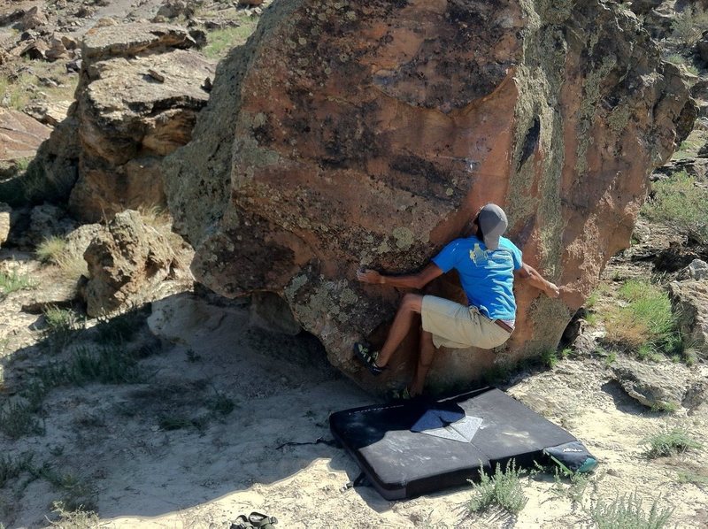 Bouldering in The Questioning Block, Grand Junction Area