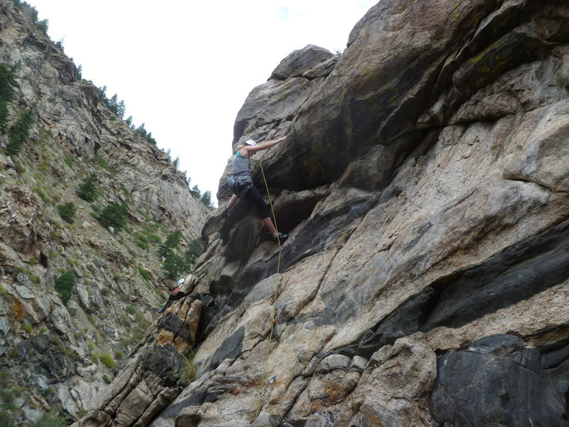At the crux.