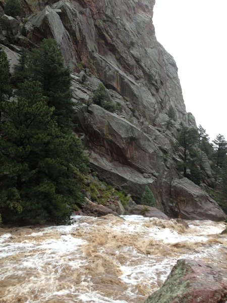 Milton Crossing. Tricky at 50cfs, somewhat harder at 500+ cfs.