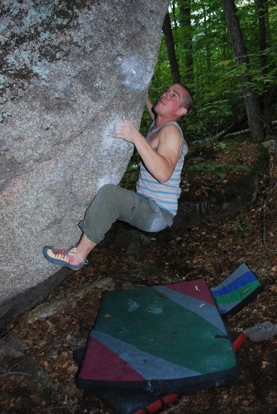 Matt Wallace, having not jumped, is sending the problem.