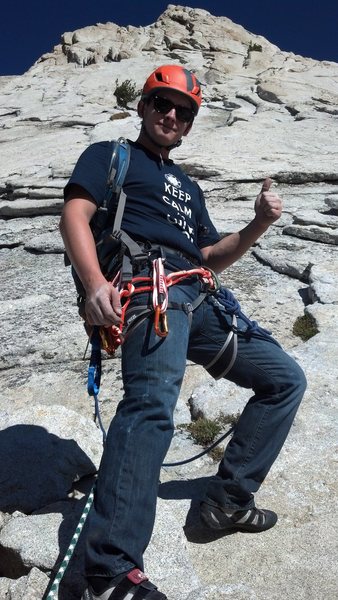 Starting the climb