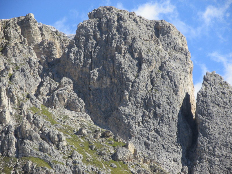 Torre Grande de Falzarego; West Face.