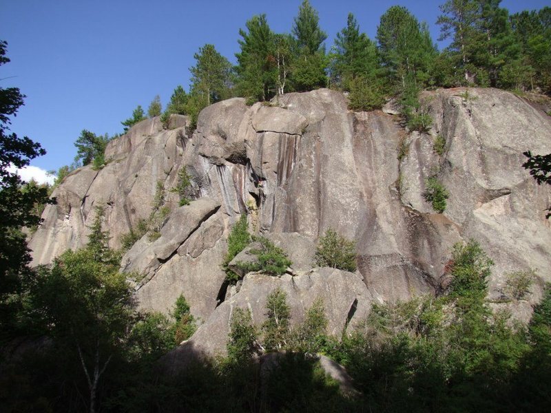 Rock Climbing in Kanata Tremblant, Quebec