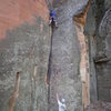 david ott belaying sail f for his on sight  on symmetry