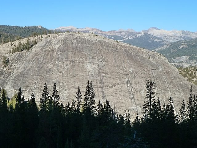 Power Dome from the approach road, Courtright Reservoir