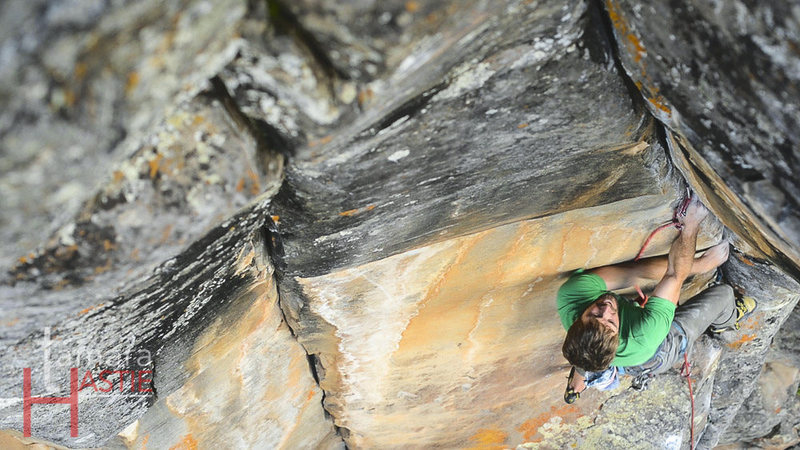 Jeff Snyder and Big Balls in Cowtown 5.12-R, Paradise Forks, Sycamore Canyon.