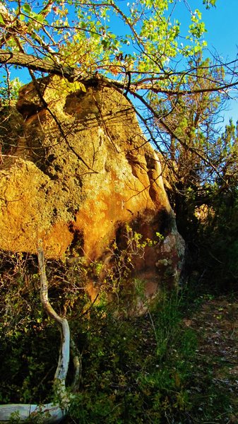 Gatekeeper Boulder' west face.