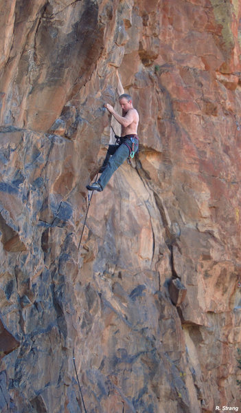 Keith Beckley on <br>
Tupper-Where (5.11+)