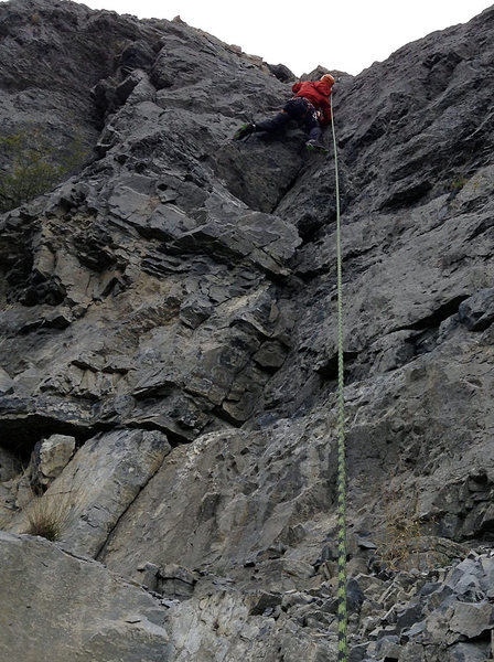 Following the mixed route.