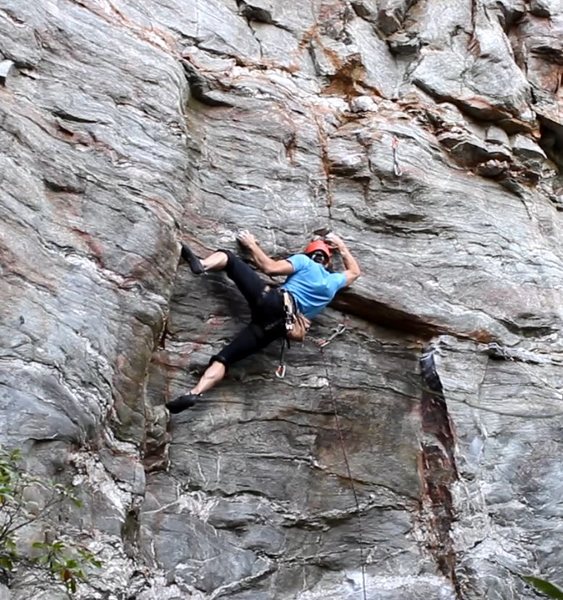 Greg Loomis on the first crux of Middle Road