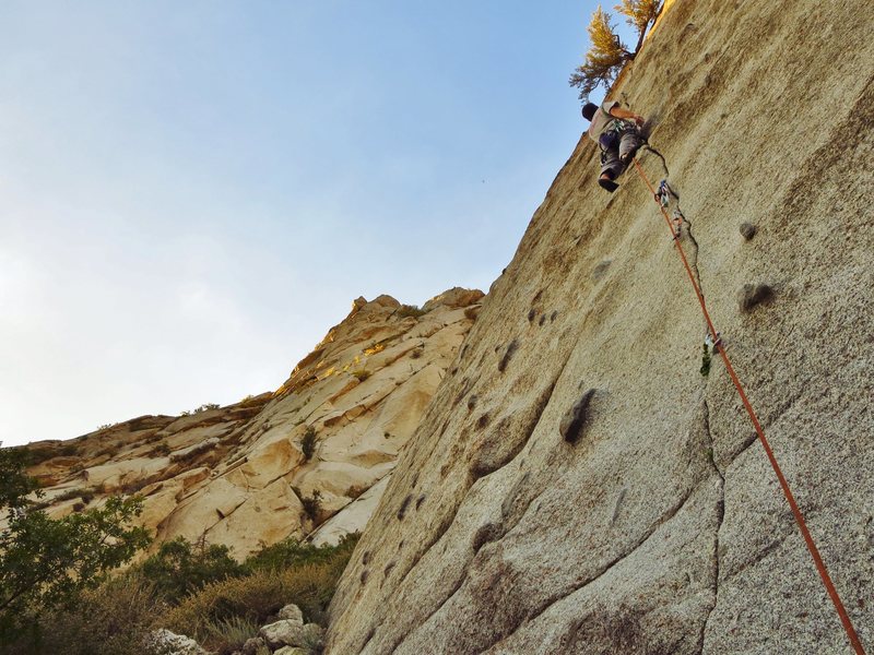 The best after work climbing you can imagine in October.