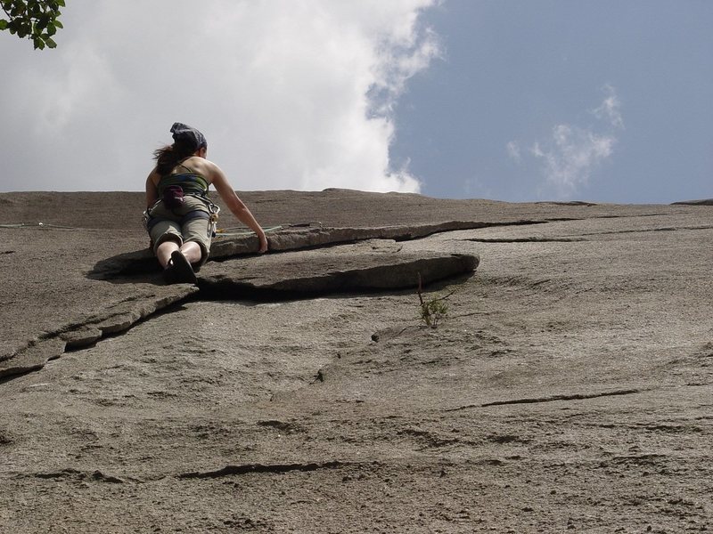 Mariann having Fun at Stone Mountain