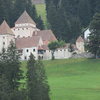 Many magnificent old castles dot the landscape; this is Schloss Fischburg in St. Cristina, Groednertal.