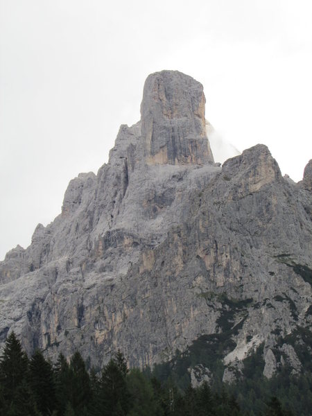 Cima della Madonna from the highway nearest the peak.