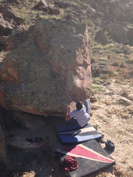 Kody on the start move of Tibia Delight.