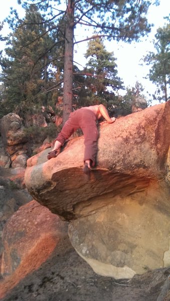 Jon pressing it out