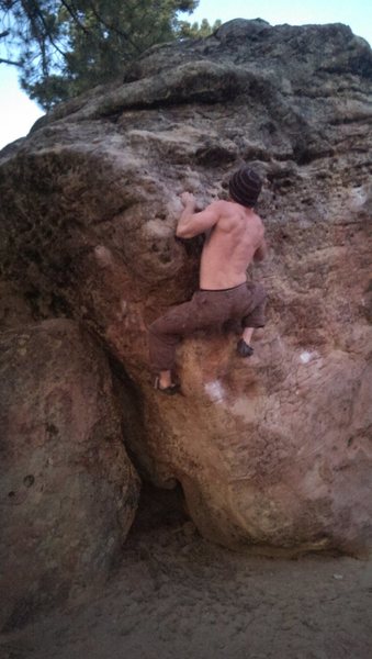 Jon getting to the jugs