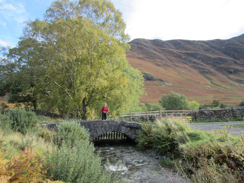Cute old bridge over Scope Beck, Newlands valley