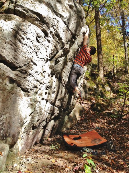 After dynamic move to the top