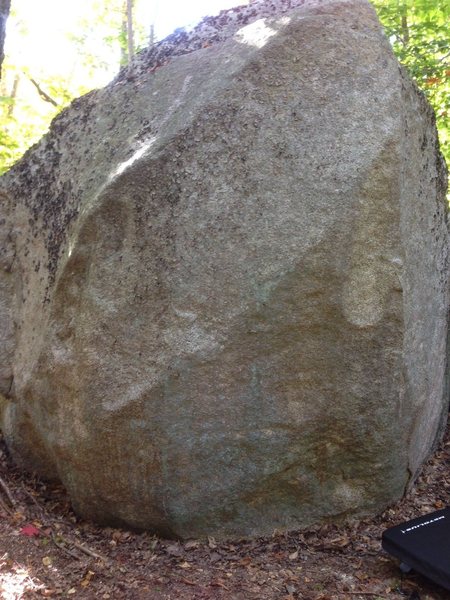 Friction Arete (V4+). Stand start the far left side.