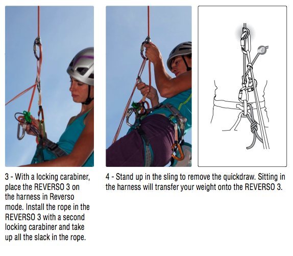 Ascenders for new climber