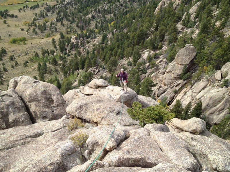 Moving up pitch 2.