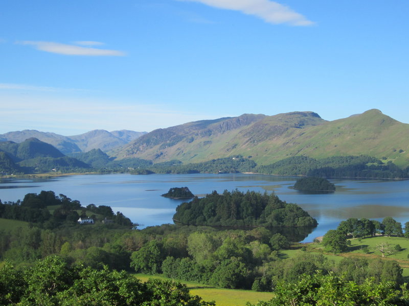 The Borrowdale Valley, English Lake District. Best airport to reach this area from US is fly to Manchester in the north of England.