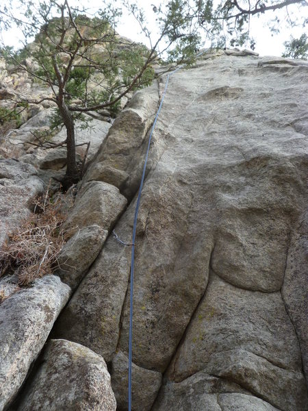 The climb.