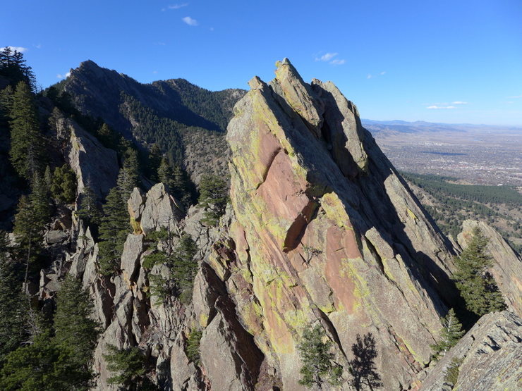 Another view of the north summit of the Goose.