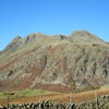 Some of the crags in the Langdale Valley. Gimmer and Raven Crag
