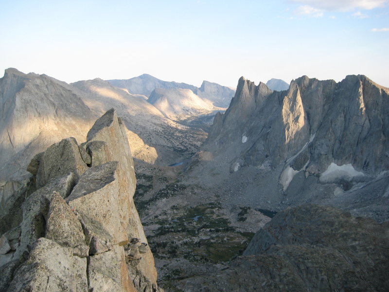 Climbing in Wind River Range Wind River Range