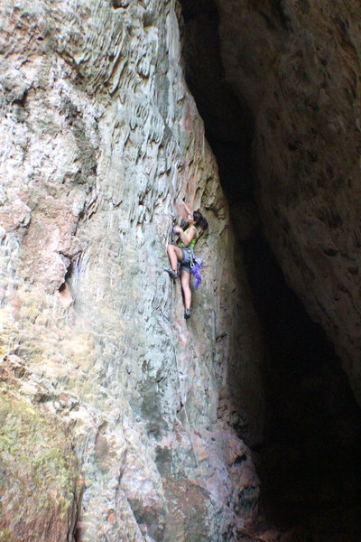 Amy Half way up