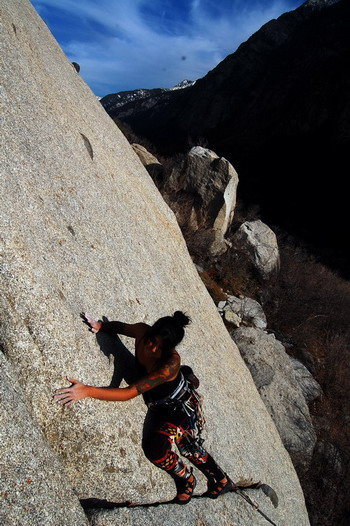 A first trad lead....