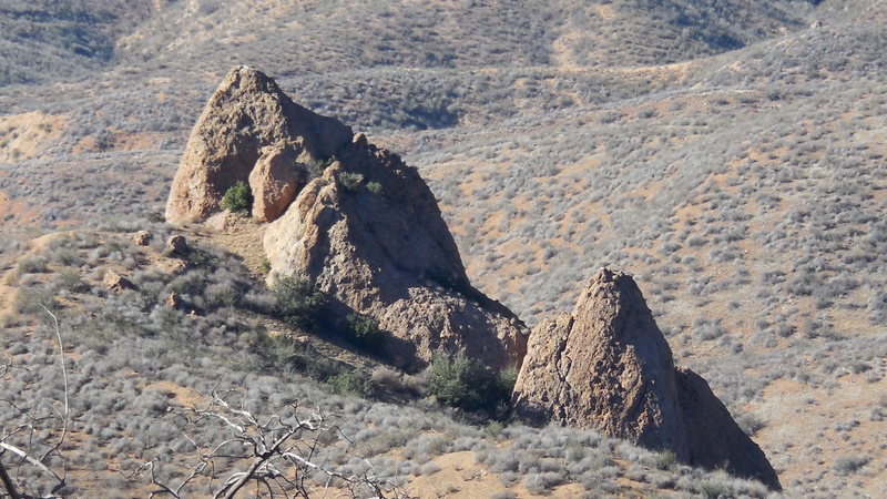 The Spur, a seldom visited, but secluded outcropping west of the main formations of Texas Canyon.