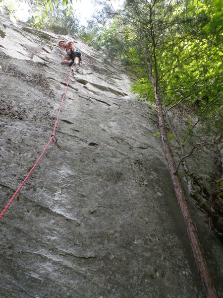 Andy Weinmann on the first ascent of Touch and Go.