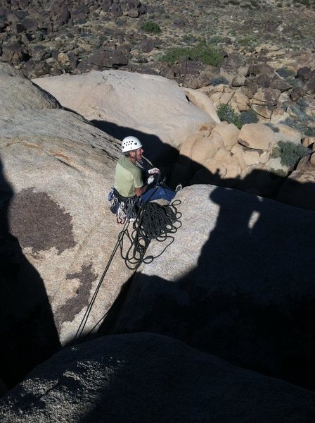 Great belay perch!