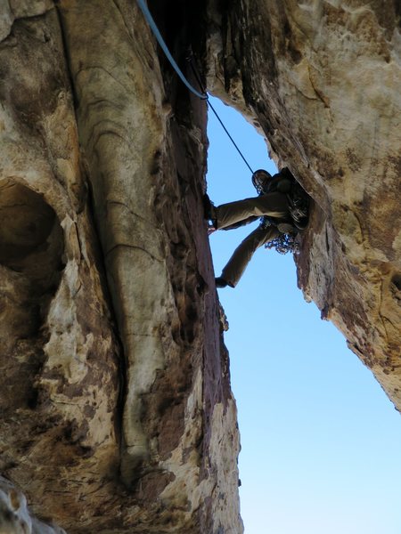 Lead out from roof