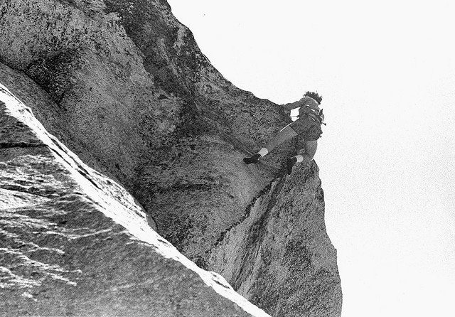 John Long, 1977.
<br>
<br>
Photo captured by Off White from somewhere near the top of El Camino