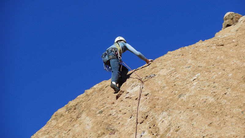 Cruising the upper slab on "Amarillo By Morning."