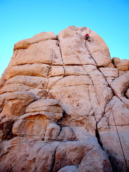Me leading.