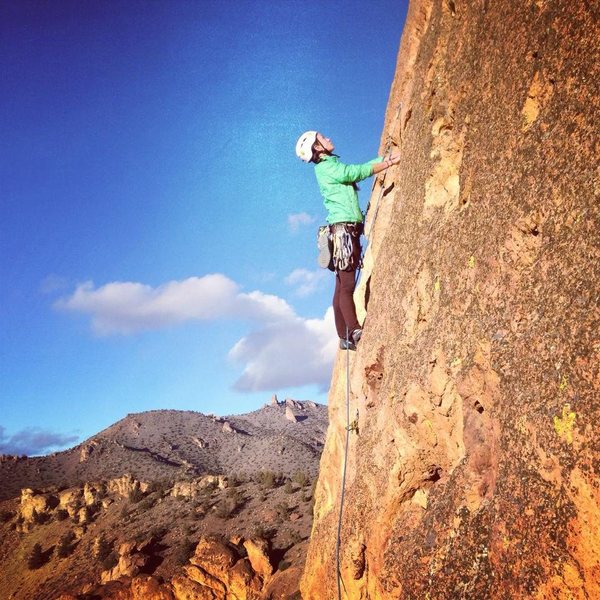 Great first route to climb at Smith Rock!