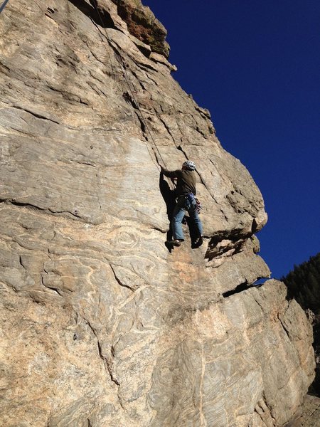 At the crux.