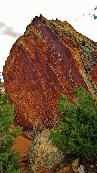 Royal Rock's gorgeous west face.