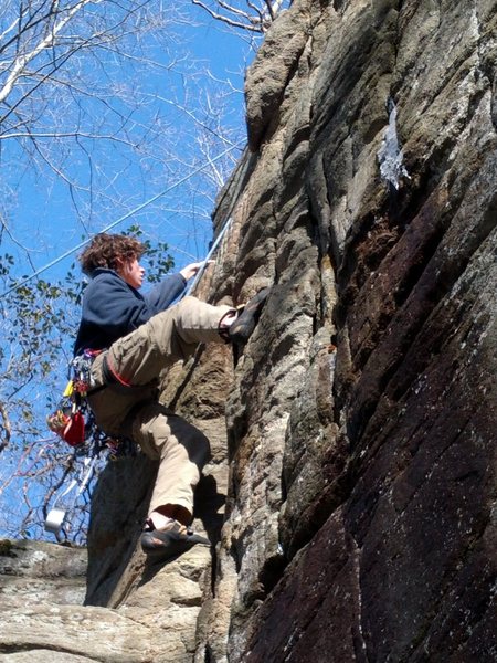 Me on a tr of Clark Bar Crack
