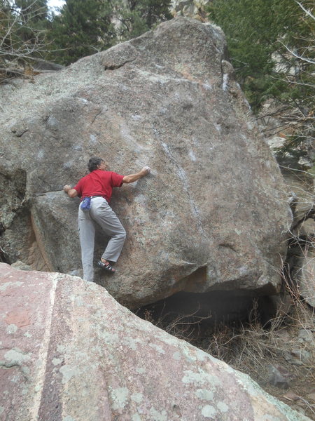 Lunatic Fringe on the Fringe Boulder, West World base.