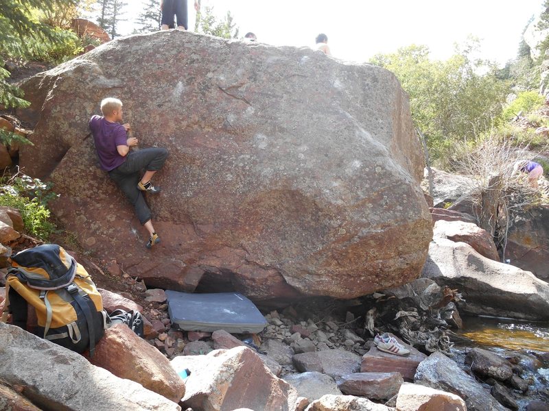 Splash on the Splish Boulder.