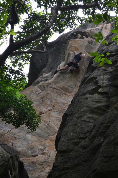 Going for the crux.